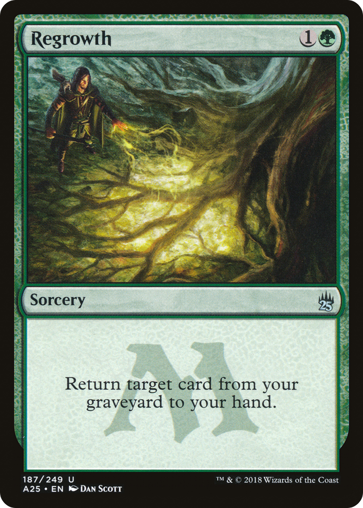 Regrowth (187) Foil - Masters 25
