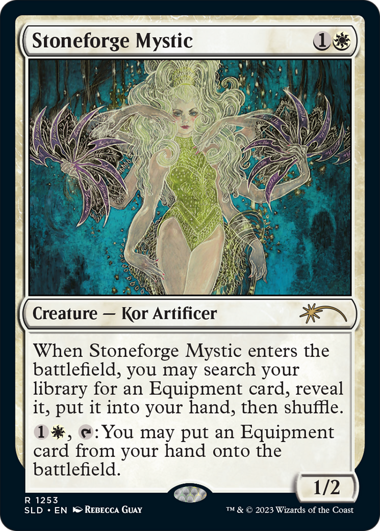 Stoneforge Mystic (1253) Foil - Secret Lair Drop