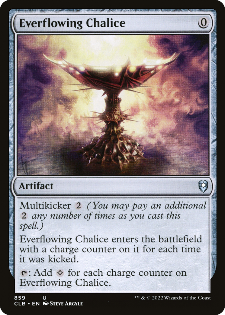 Everflowing Chalice (859) - Commander Legends: Battle for Baldur's Gate