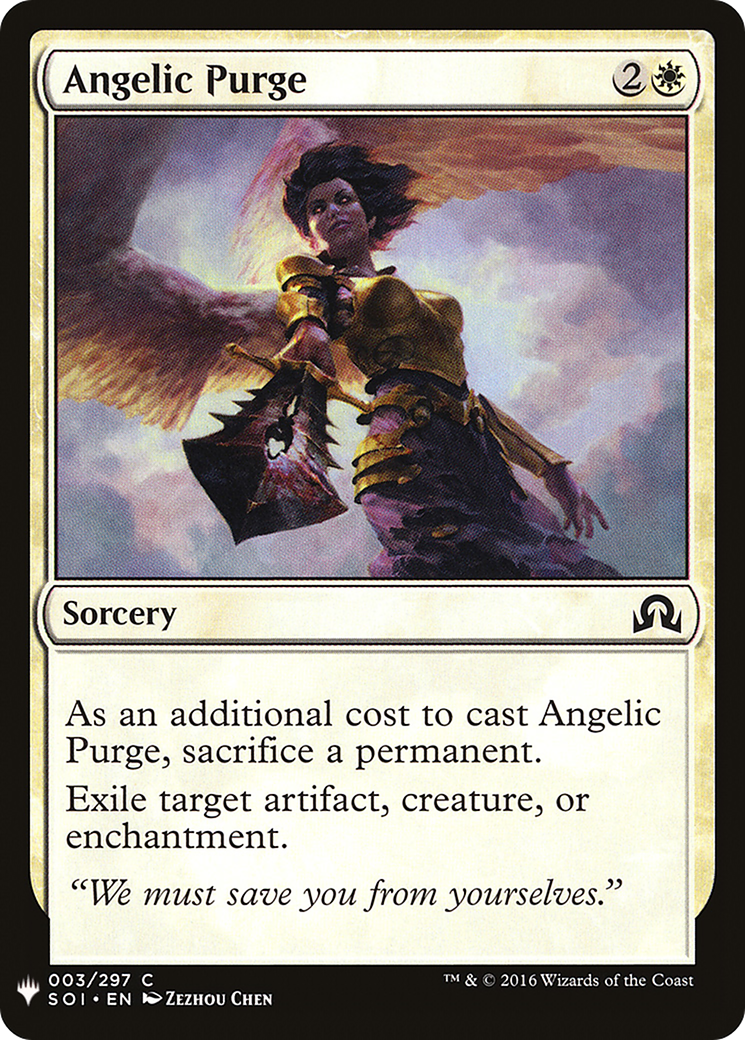 Angelic Purge (003) - The List