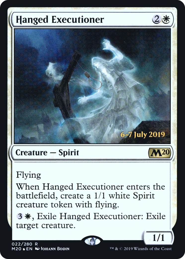 Hanged Executioner (022) Foil - Core Set 2020 Promos