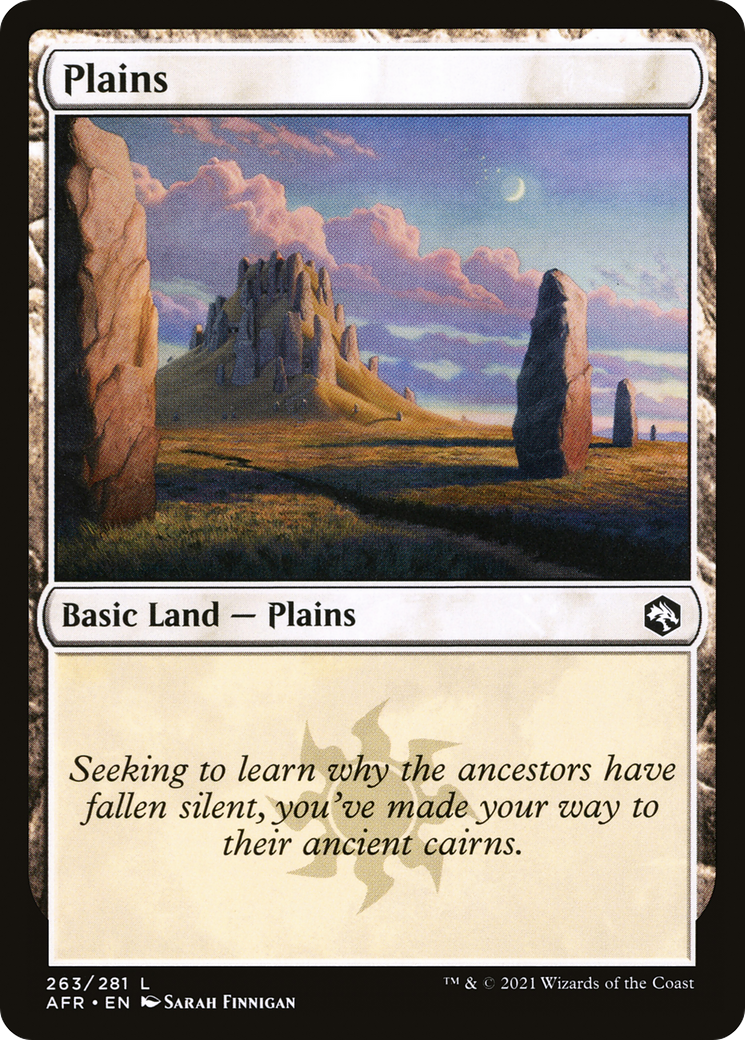 Plains (263) Foil - Adventures in the Forgotten Realms