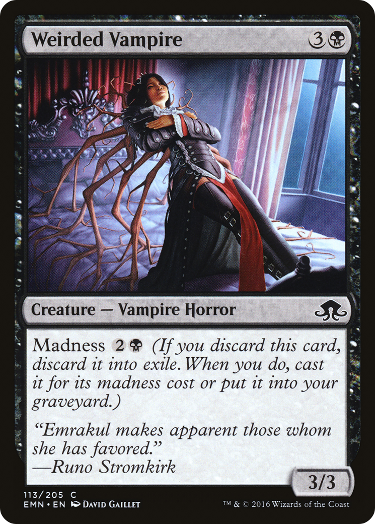 Weirded Vampire (113) Foil - Eldritch Moon
