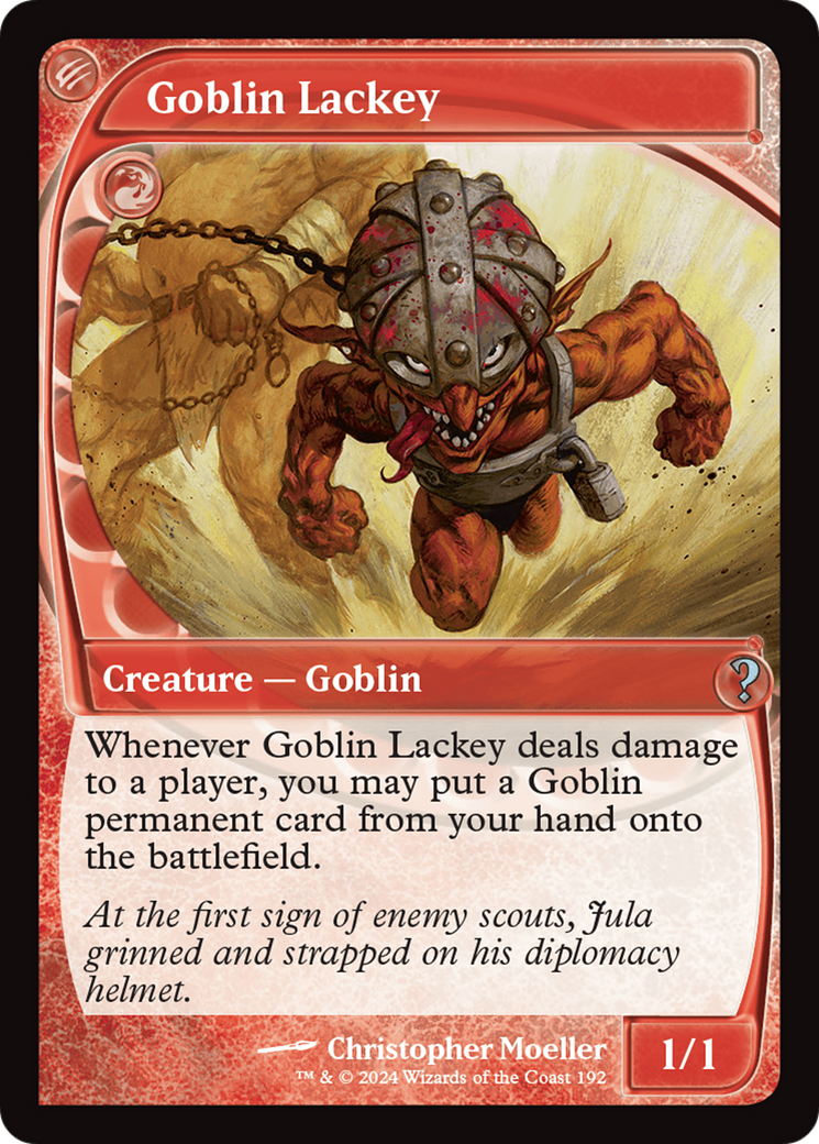 Goblin Lackey (Future Sight) (192) - Mystery Booster 2