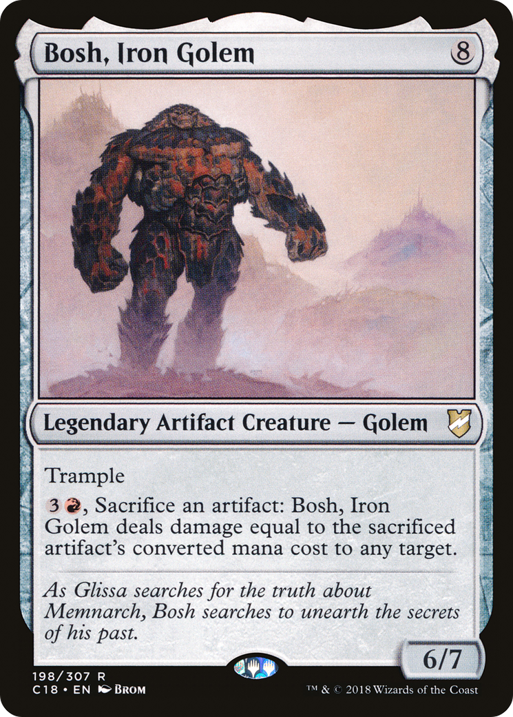 Bosh, Iron Golem (198) - Commander 2018