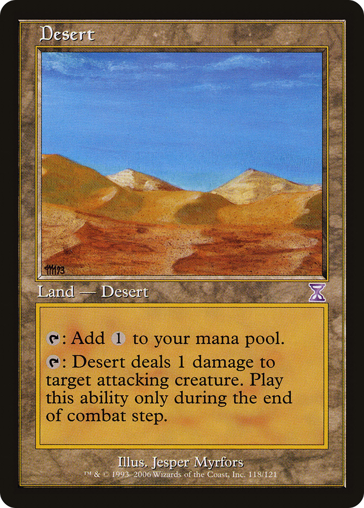Desert (Retro) (118) - Time Spiral Timeshifted