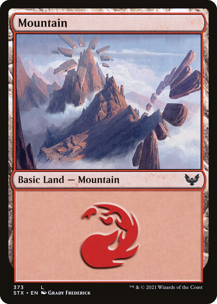 Mountain (373) - Strixhaven: School of Mages