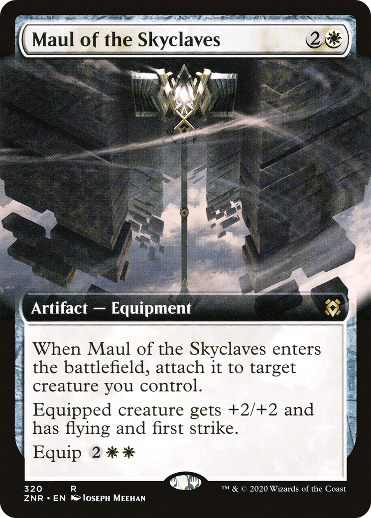Maul of the Skyclaves (Extended Art) (320) - Zendikar Rising