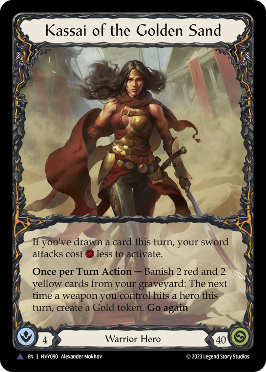 Kassai of the Golden Sand (Marvel) (HVY090) Cold Foil - Heavy Hitters