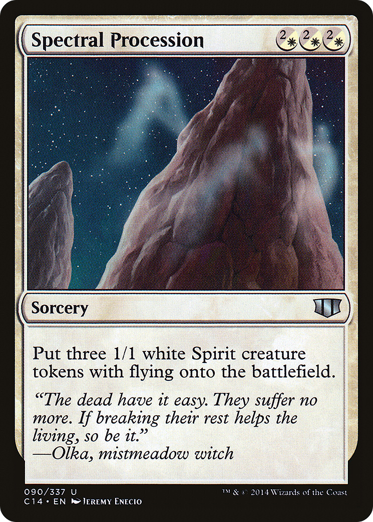 Spectral Procession (090) - Commander 2014
