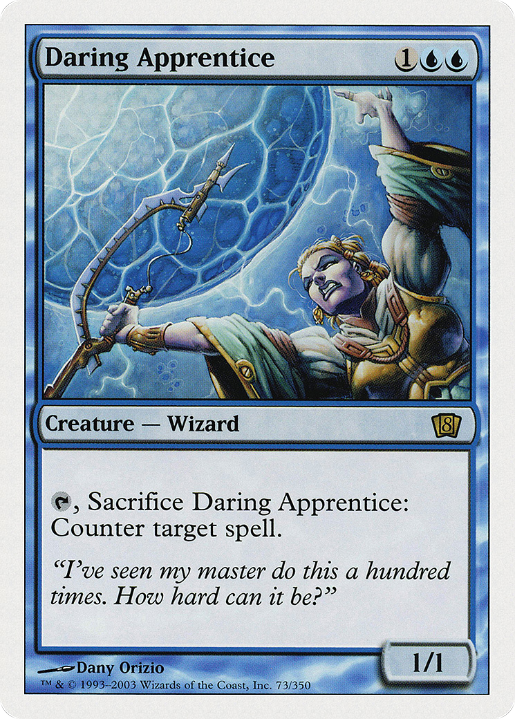 Daring Apprentice (073) Foil - Eighth Edition