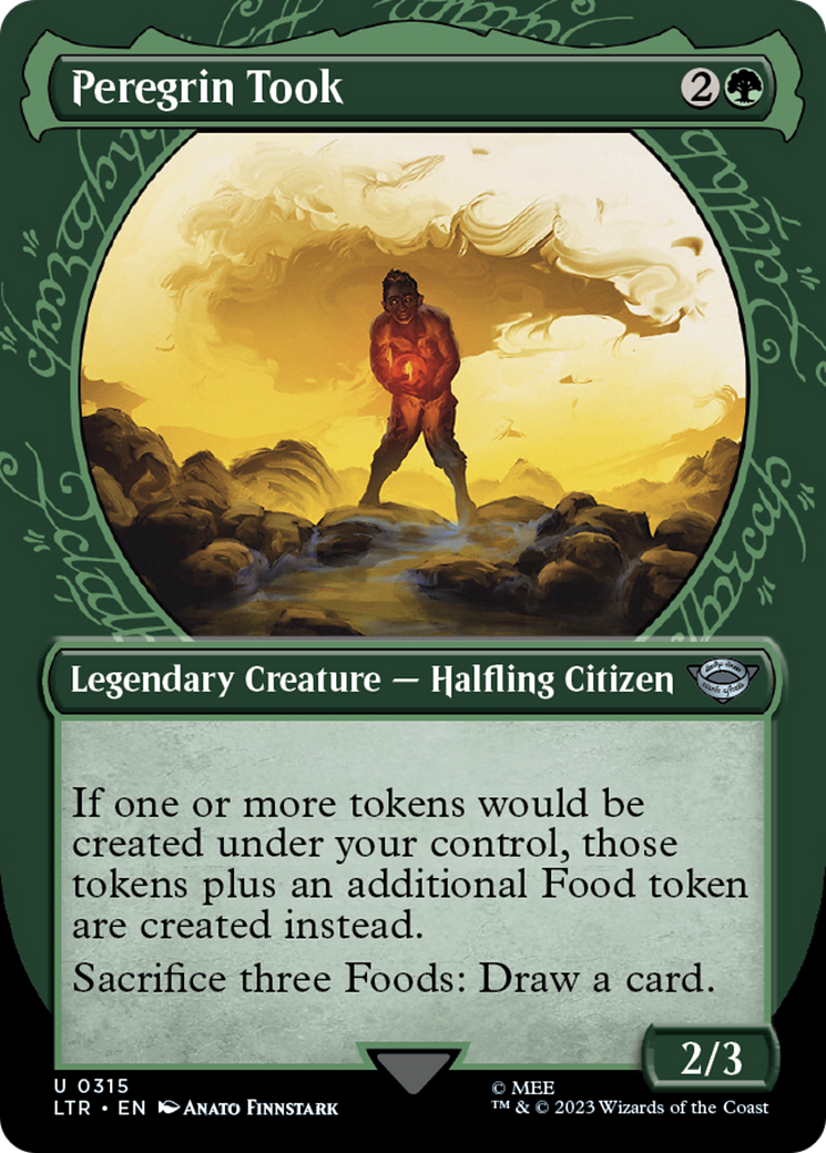 Peregrin Took (Showcase) (315) Foil - The Lord of the Rings: Tales of Middle-earth