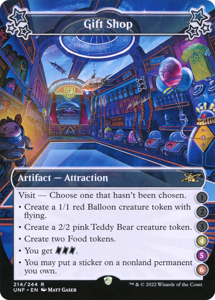 Gift Shop (4-5-6) (214) Foil - Unfinity