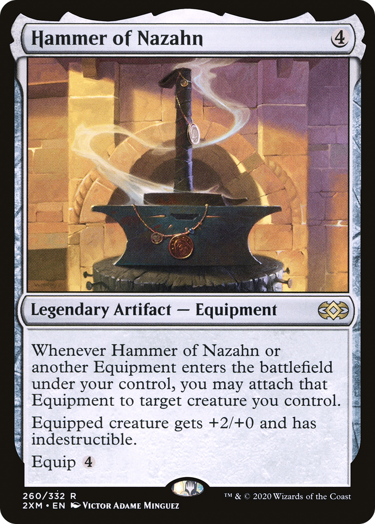 Hammer of Nazahn (260) Foil - Double Masters