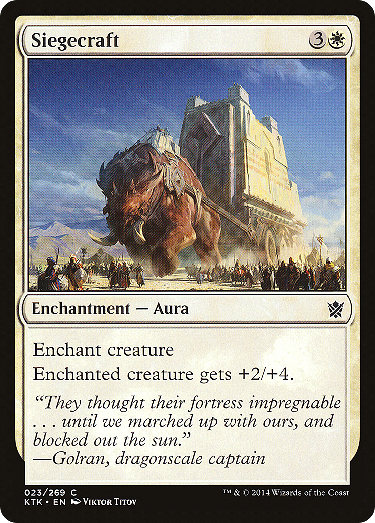 Siegecraft (023) - Khans of Tarkir