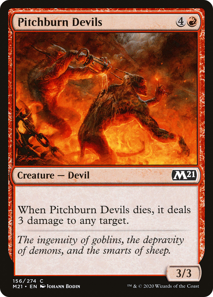 Pitchburn Devils (156) - Core Set 2021