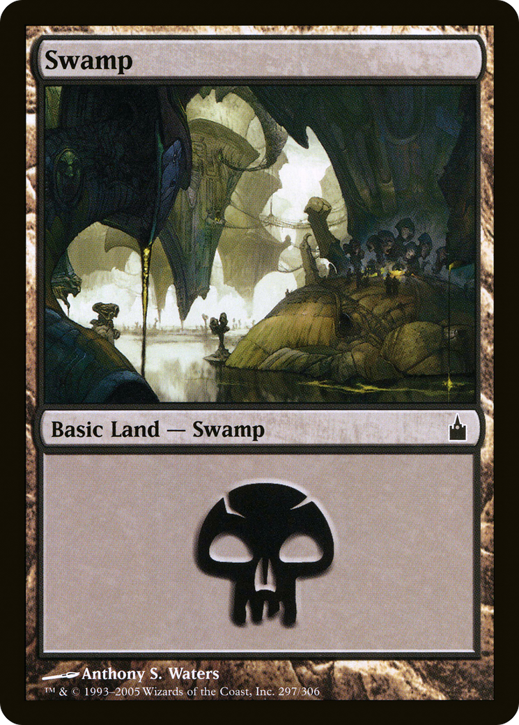 Swamp (297) Foil - Ravnica: City of Guilds
