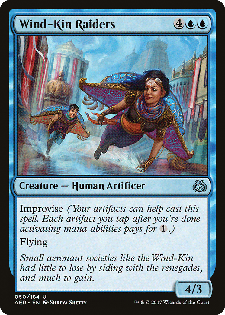 Wind-Kin Raiders (050) Foil - Aether Revolt