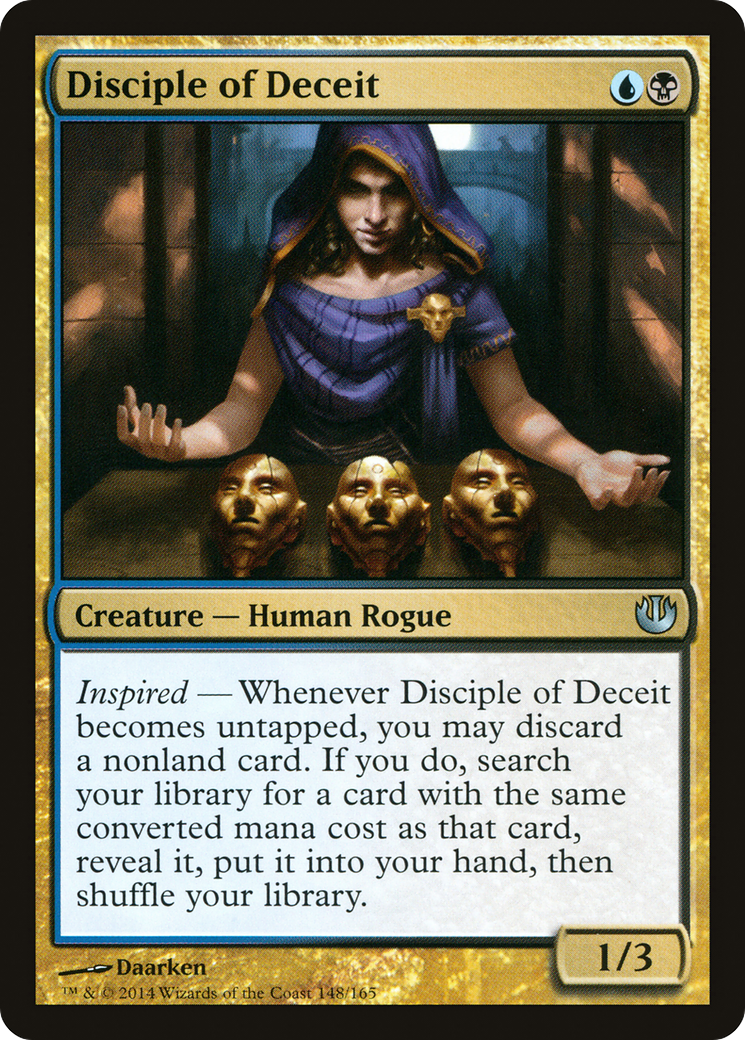 Disciple of Deceit (148) Foil - Journey into Nyx