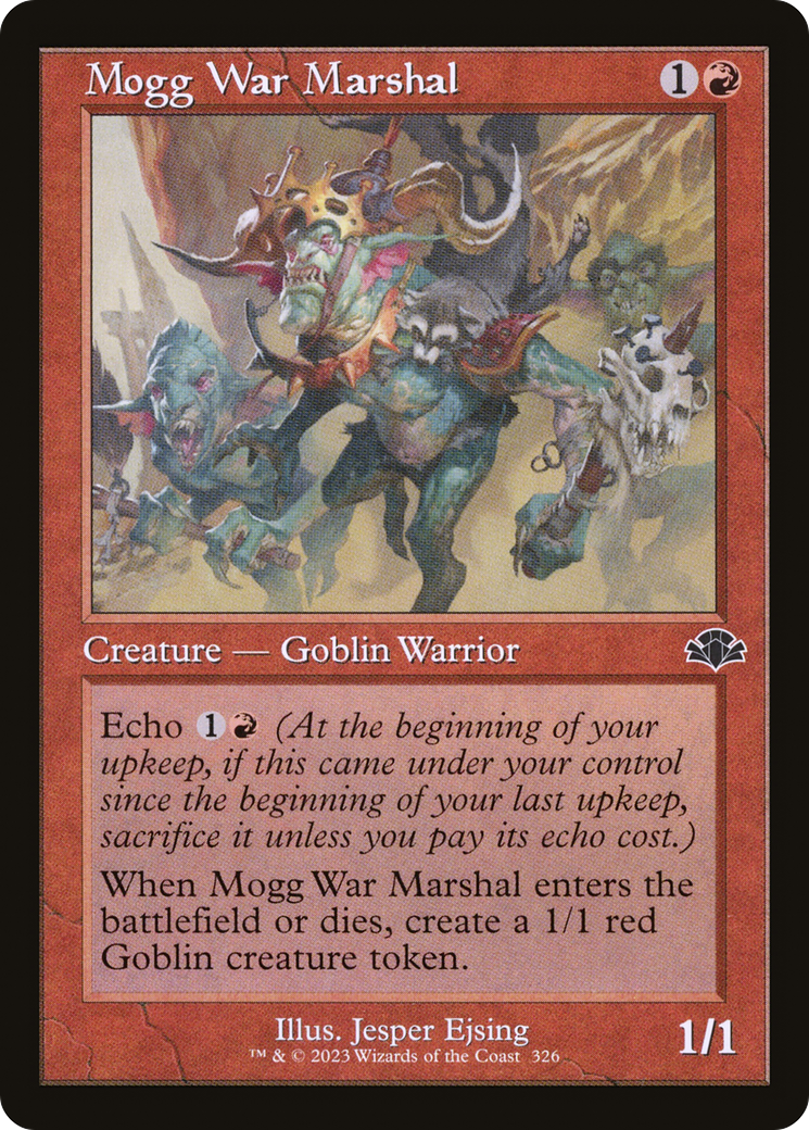 Mogg War Marshal (Retro) (326) - Dominaria Remastered
