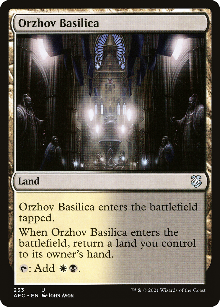 Orzhov Basilica (253) - Forgotten Realms Commander
