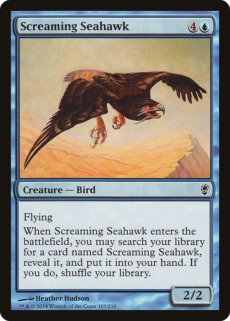 Screaming Seahawk (105) Foil - Conspiracy