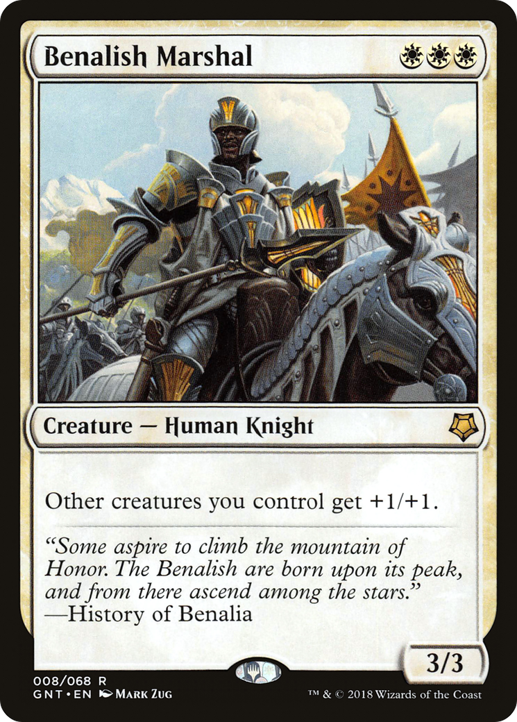 Benalish Marshal (008) - Game Night
