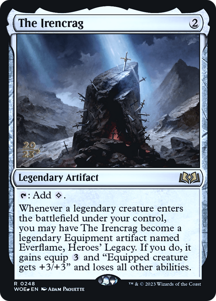 The Irencrag (248) Foil - Wilds of Eldraine Promos