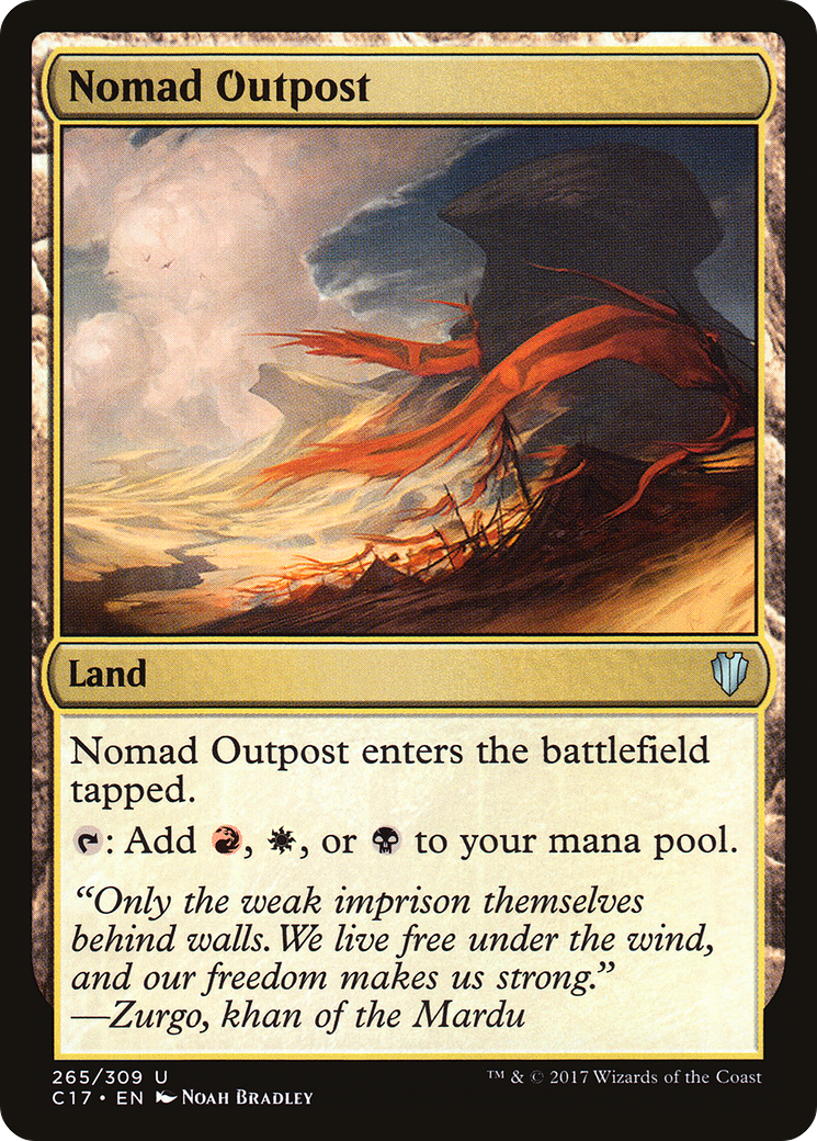 Nomad Outpost (265) - Commander 2017