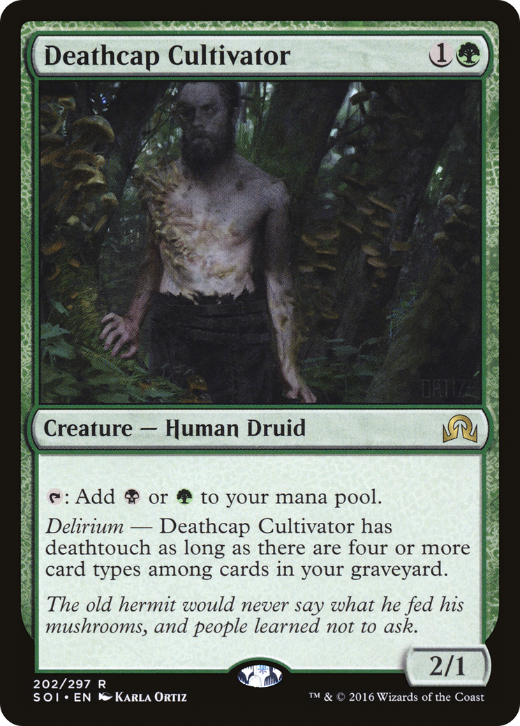 Deathcap Cultivator (202) Foil - Shadows over Innistrad
