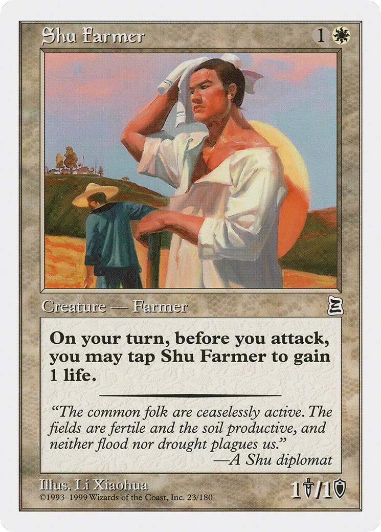 Shu Farmer (023) - Portal Three Kingdoms
