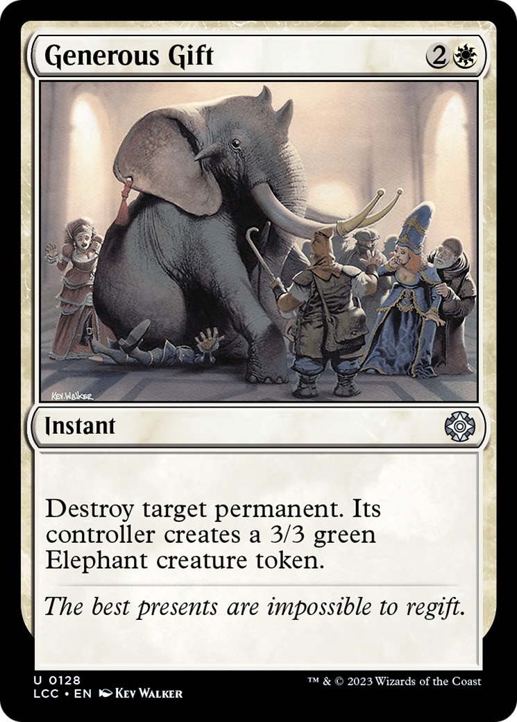 Generous Gift (128) - The Lost Caverns of Ixalan Commander