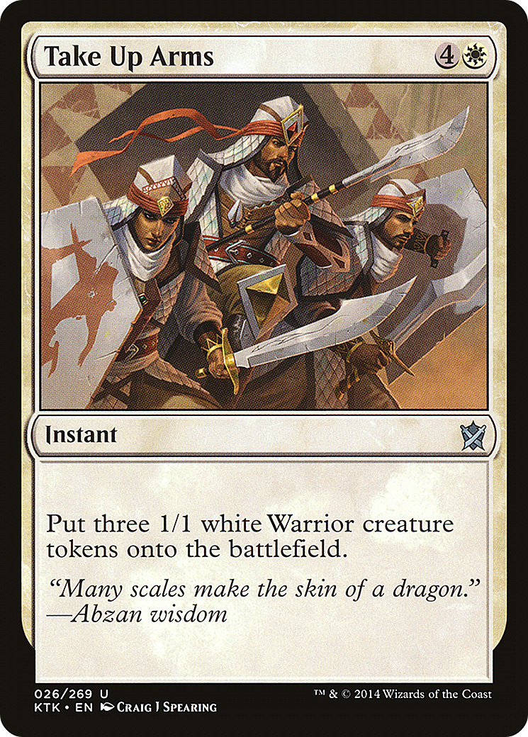 Take Up Arms (026) - Khans of Tarkir