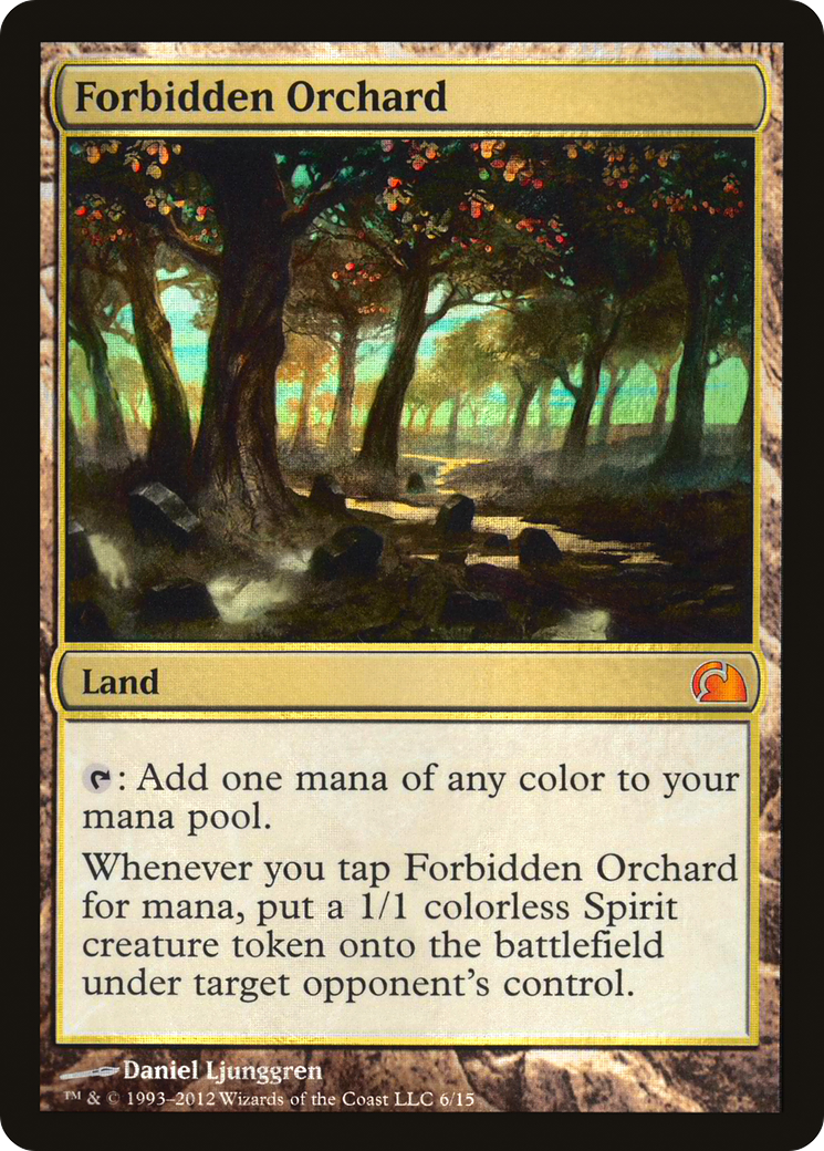 Forbidden Orchard (006) Foil - From the Vault: Realms