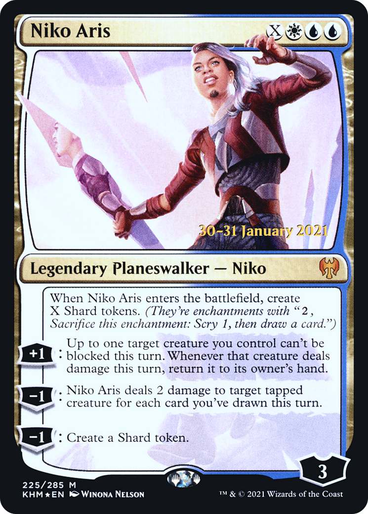Niko Aris (225) Foil - Kaldheim Promos