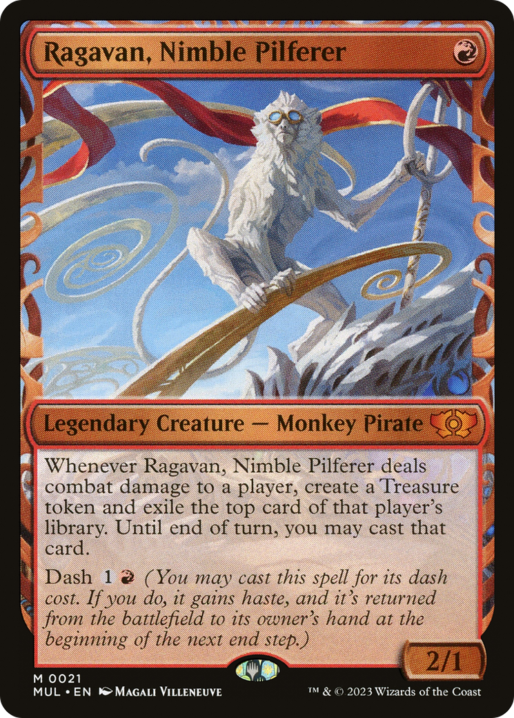 Ragavan, Nimble Pilferer (Showcase) (021) Foil - Multiverse Legends