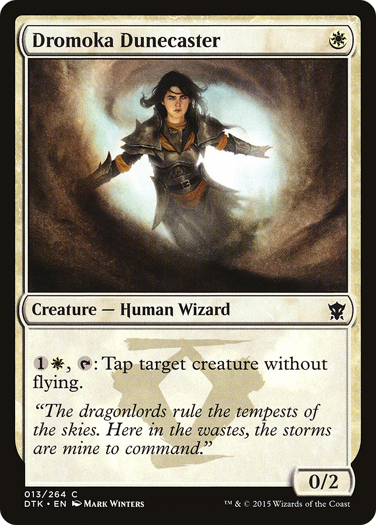Dromoka Dunecaster (013) Foil - Dragons of Tarkir