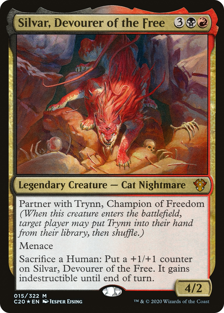 Silvar, Devourer of the Free (015) - Commander 2020