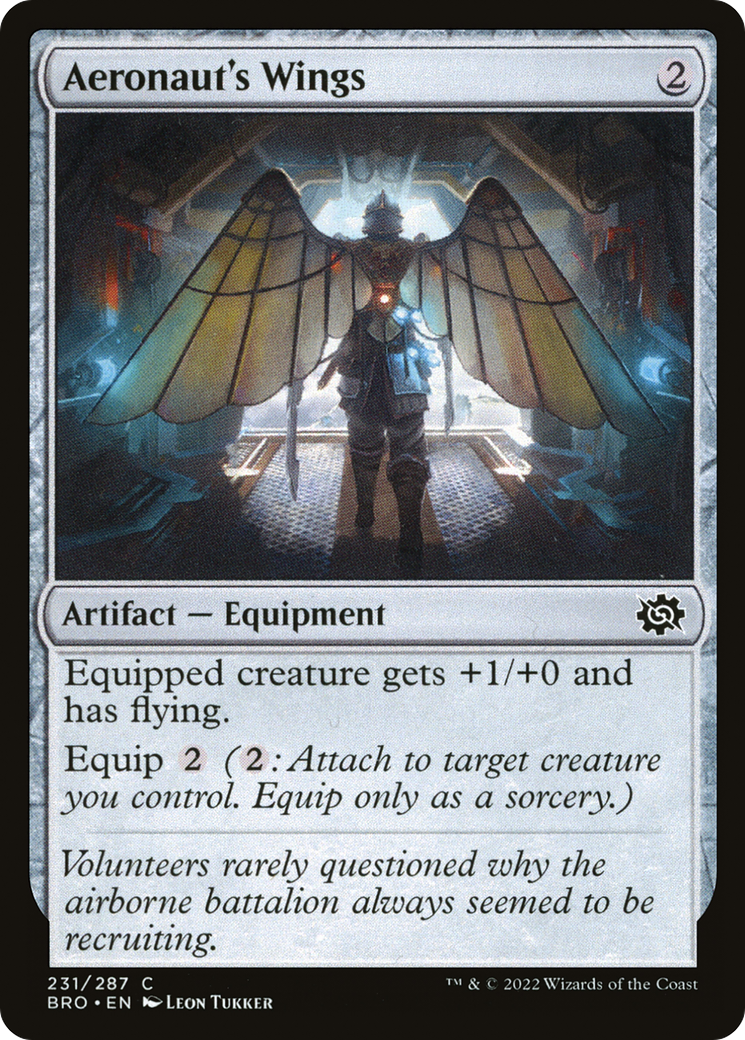 Aeronaut's Wings (231) Foil - The Brothers' War