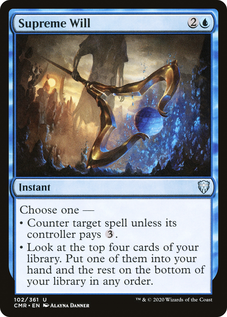 Supreme Will (102) - Commander Legends