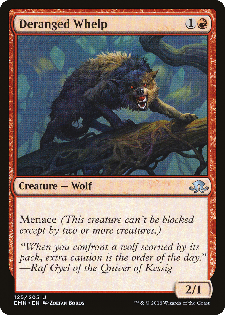 Deranged Whelp (125) Foil - Eldritch Moon