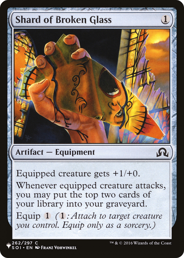 Shard of Broken Glass (SOI-262) - The List