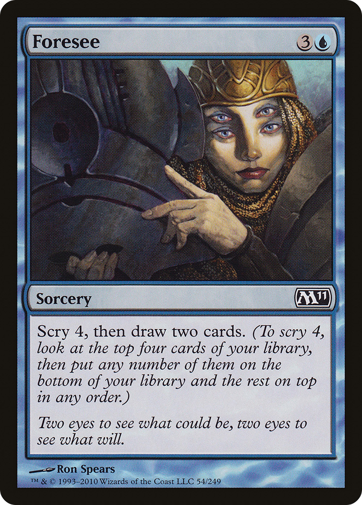 Foresee (054) Foil - Magic 2011