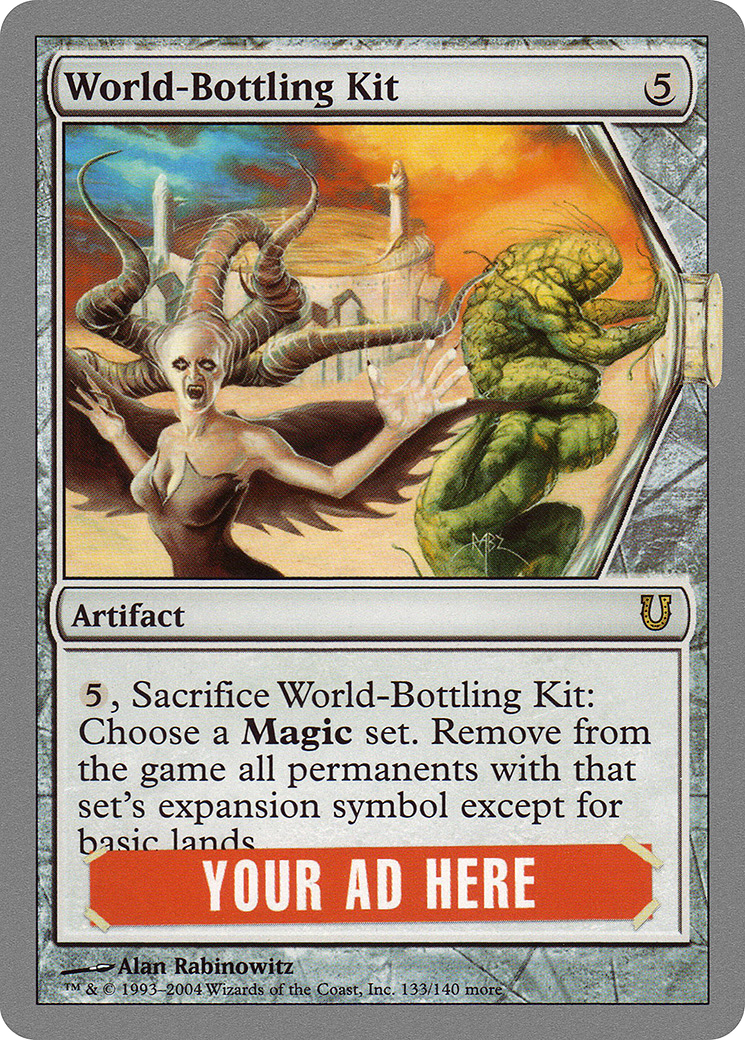 World-Bottling Kit (133) - Unhinged