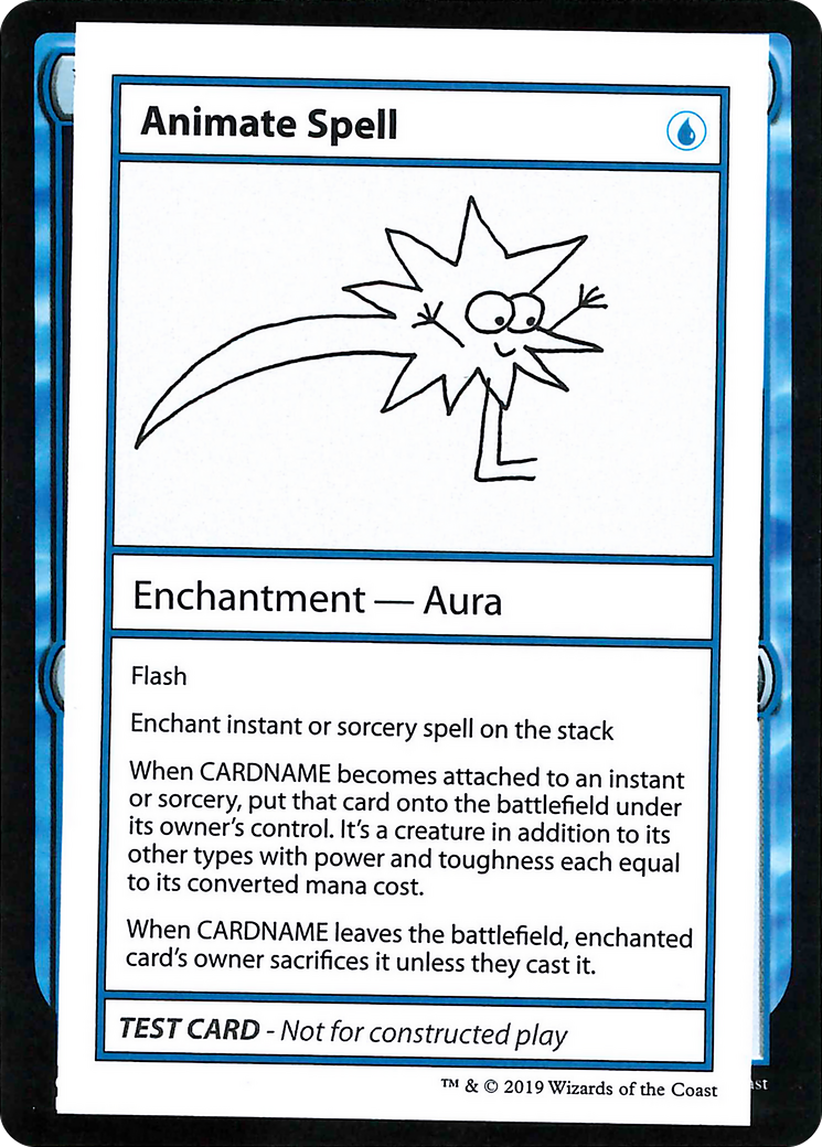 Animate Spell (016) - Mystery Booster Playtest Cards 2021