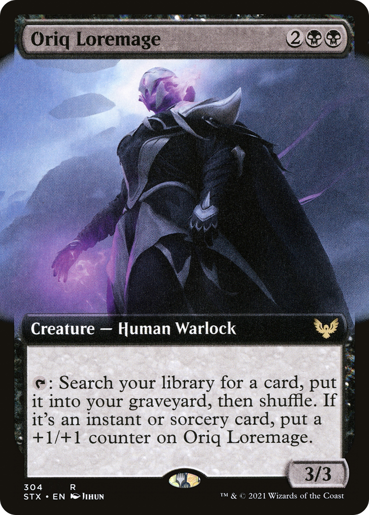 Oriq Loremage (Extended Art) (304) Foil - Strixhaven: School of Mages