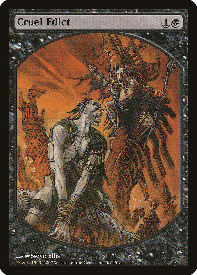 Cruel Edict (005) - Magic Player Rewards 2007