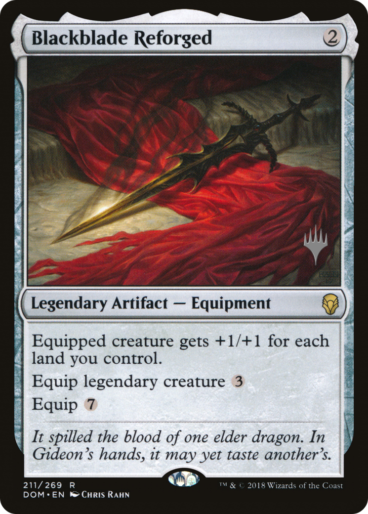Blackblade Reforged (211p) Foil - Dominaria Promos