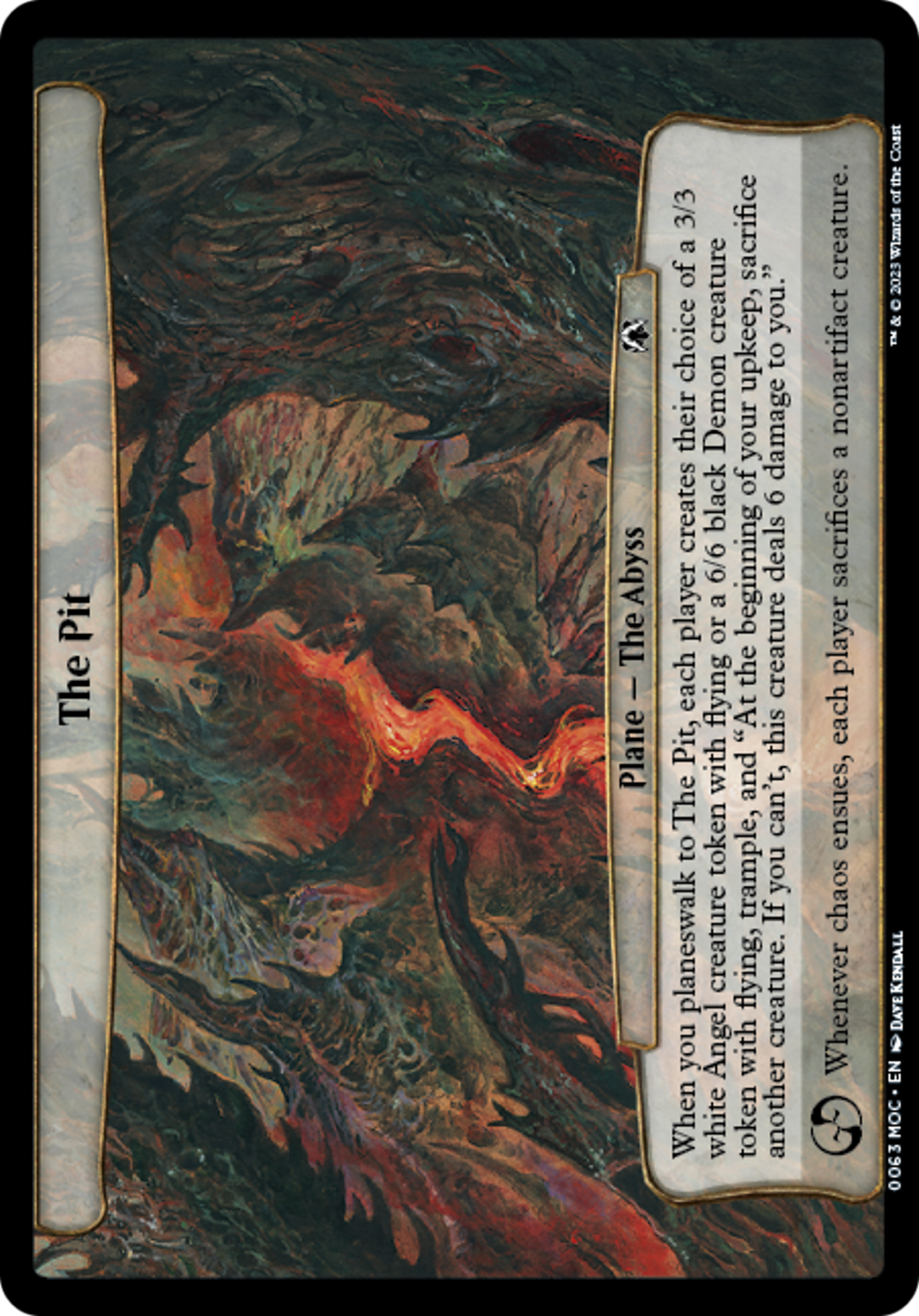 The Pit (063) - March of the Machine Commander