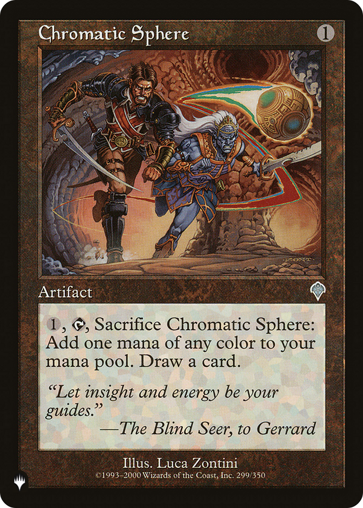 Chromatic Sphere (Retro) (INV-299) - The List